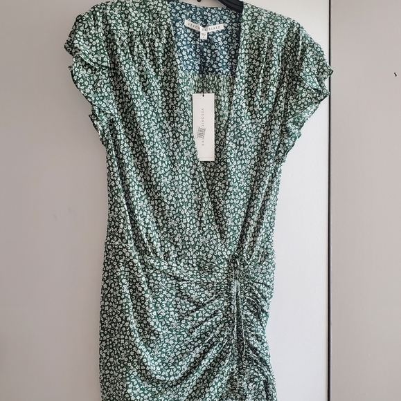 NWT Veronica Beard Marla Dress Forest Green Size 4 Brand New! - Picture 2 of 12